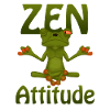 Frog Zen Attitude