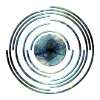 Space Circle Blue AllroundDesigns