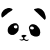 panda face