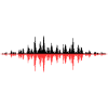 Red Sound Wave