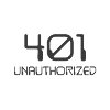 401- unauthorized dark