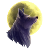 Wolf Gemälde