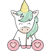 Licorne Kawaii