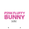 Grumpy Pink Fluffy Bunny
