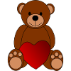 Valentine Bear / Couple Girlfriend