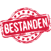 Stempel BESTANDEN