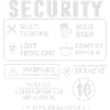 Achtung Security Sicherheitsdienst
