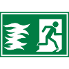 emergency exit / fire alarm sign