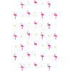 Flamingo / Palmen