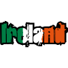 Irland - grün-weiß-orange