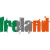 Irland - grün-weiß-orange
