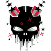 Devilskull with stars