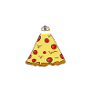 in pizza we Trust Illumination Pyramid Eye Humor