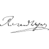 Richard Wagner signature
