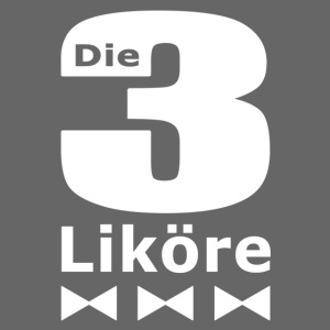 "Die 3 Liköre" - logo weiss