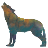 heulender Wolf