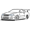 cool car headlights