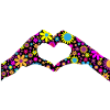 floral heart