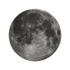 Glowing Full Moon
