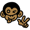 Monkey cool