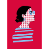 Woman with earring