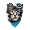 steampunk cat