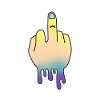 middle finger