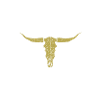 Küchenbulle weiss gold