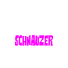 SCHNAUZER - Glitzer