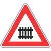 Road sign train way