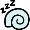 Sleeping snail