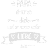 Papa voller Liebe