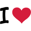 i love / I heart