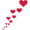 valentine hearts