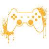 CONTROLLER RETRO in yellow