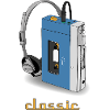 CLASSIC-WALKMAN retro design, blue
