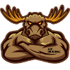 Ace Original-Elch-Maskottchen