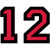 The number 12 - number twelve