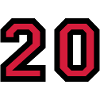 The number 20 - number twenty