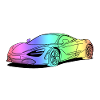 720s Coupe colourful