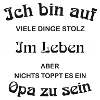 Opa sein