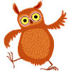 Eule (leuchtend)