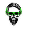 Skull goggles Music