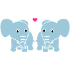 Elephants in Love