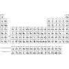 Periodic Table black