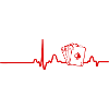 ECG HEARTLINK POKER red