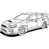 wrx sti outlines