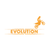 Motocross Evolution - orange/weiss