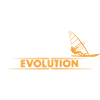 Windsurfen Evolution - orange/weiss