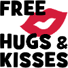 étreintes et baisers gratuits